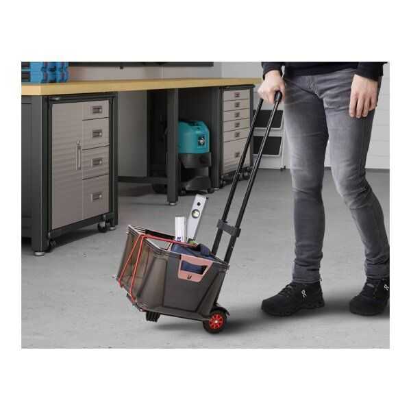 Petit diable de transport repliable pour caisse capacité 50 kg
