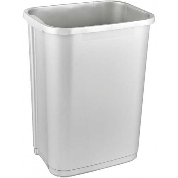 Poubelle en plastique à couvercle basculant 25 litres