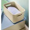 Bac de rangement en plastique élégant Taille S