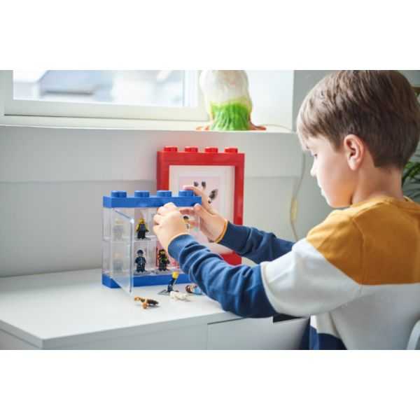 Vitrine pour 8 Figurines lego Display Case 8 Lego