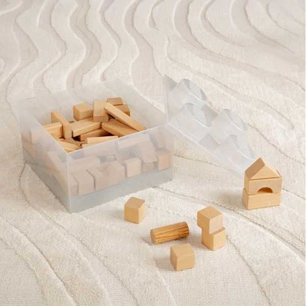 Brique de Rangement Lego translucide pailleté