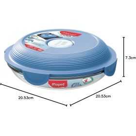 Boîte alimentaire en verre ronde 700 ml