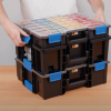 Mallette solide 8 Compartiments 6 casiers EuroPlus