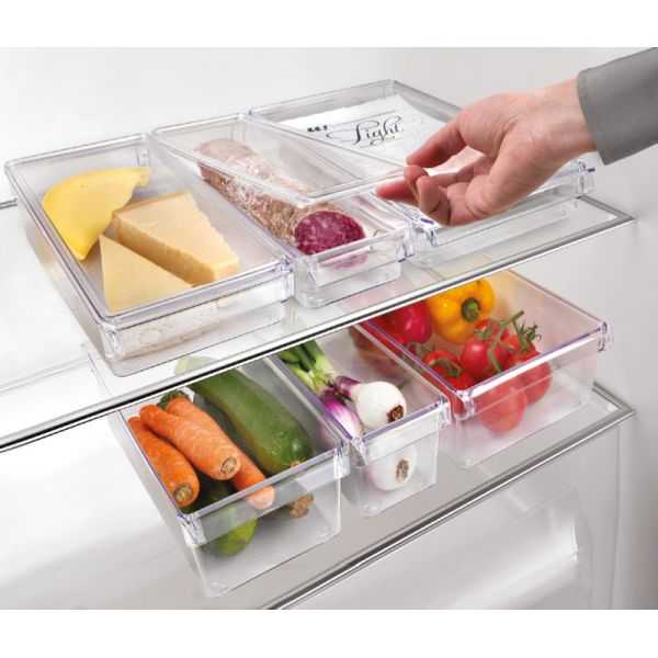 Bac Organiseur de Frigo avec couvercle Grand