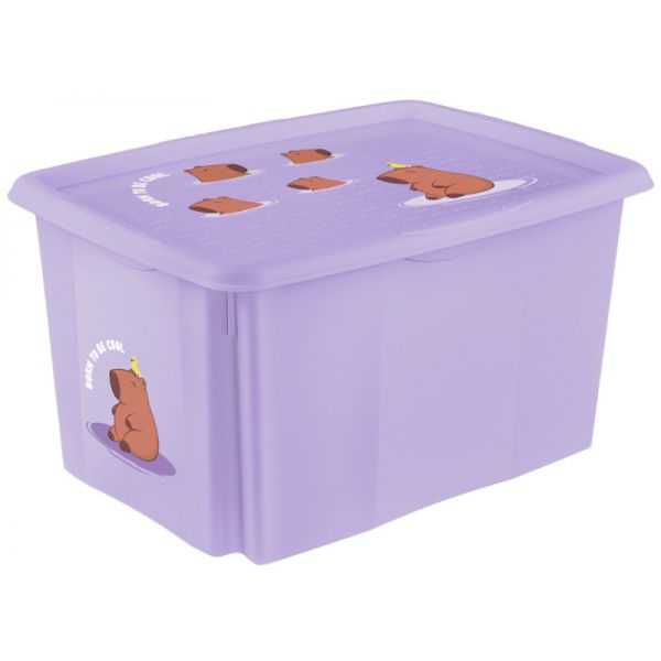 Boîte de Rangement Jouet Capybara 45 Litres