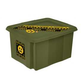 Boîte de Rangement Jouet Emoji Danger 45 Litres
