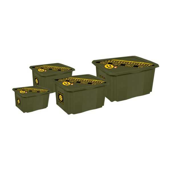 Boîte de Rangement Jouet Emoji Danger 15 Litres
