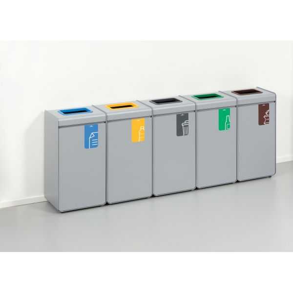 Poubelle de tri pour Plastique 55 litres