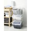 Bac de rangement Incliné 40 litres avec couvercle
