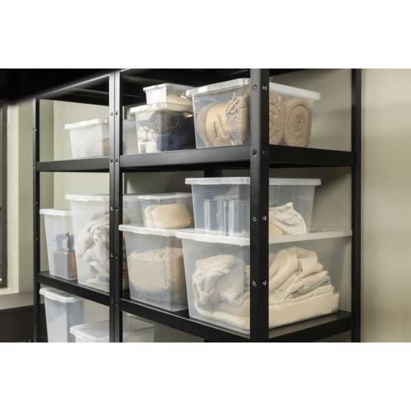 Boîte en plastique avec couvercle 9 litres Basic Box