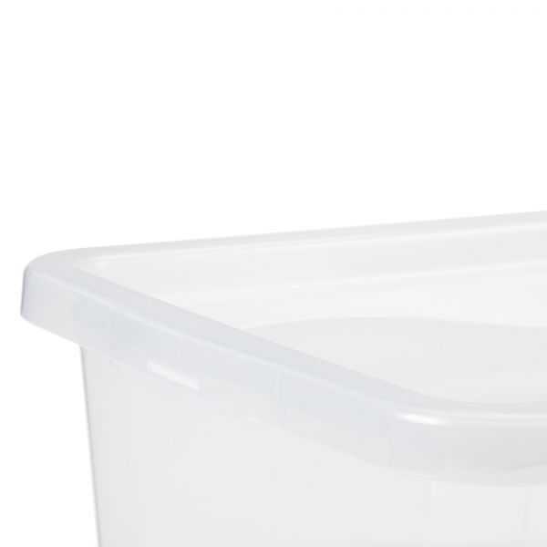 Boîte de rangement transparente avec couvercle 20 litres Basic Box