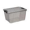 Boîte de rangement avec couvercle Home Box 30 litres