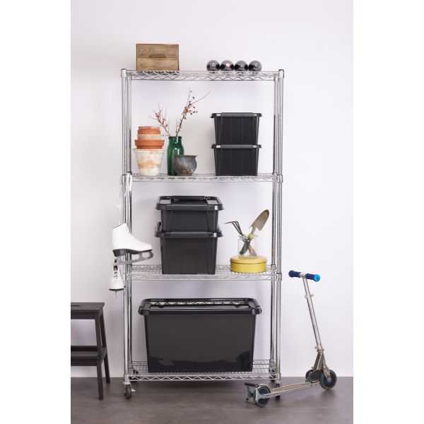 Boîte Plate Solide 31 litres en Plastique Recyclé ProBox