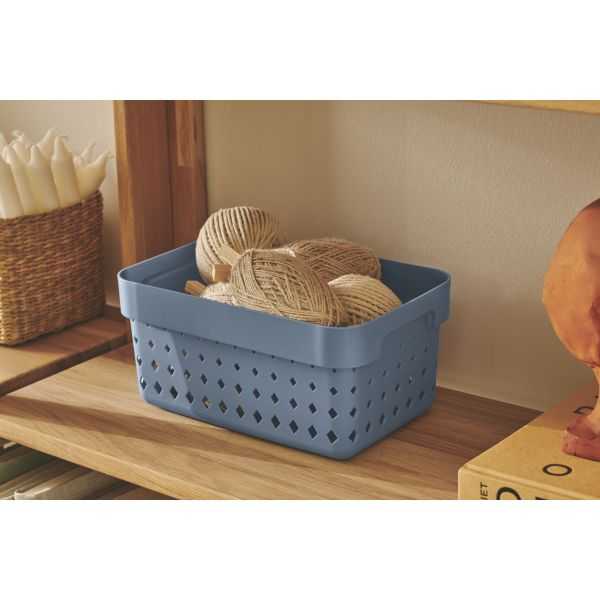 Panier de rangement en Plastique Recyclé L
