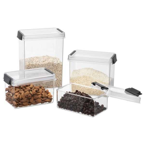 Boîte de rangement cuisine empilable 1,7 litres