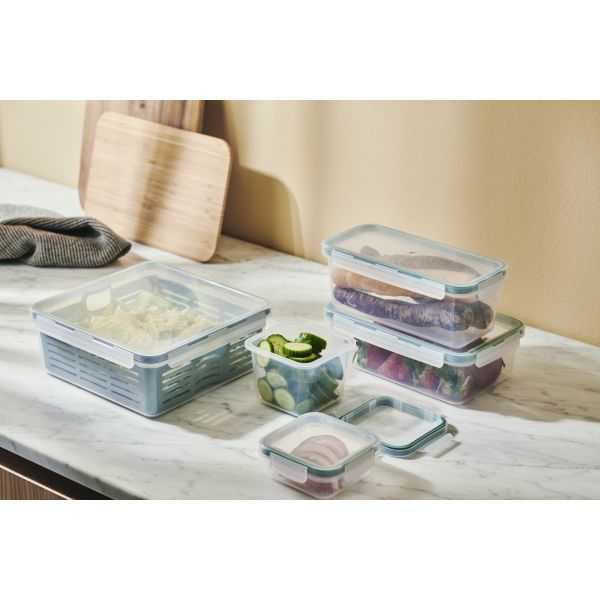 Boîte Hermétique Alimentaire Rectangulaire de 450 ml à 4 litres