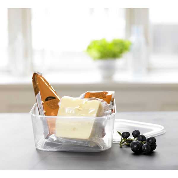 Boîte alimentaire Frigo et congélateur rectangulaire 1,4 litre
