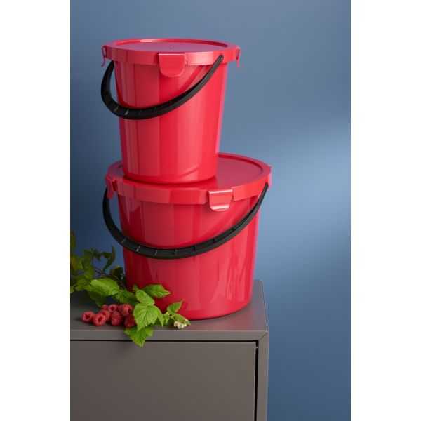 Seau pour cueillette avec couvercle 5 l Plast Team