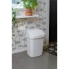 Poubelle à couvercle basculant style moderne 25 litres