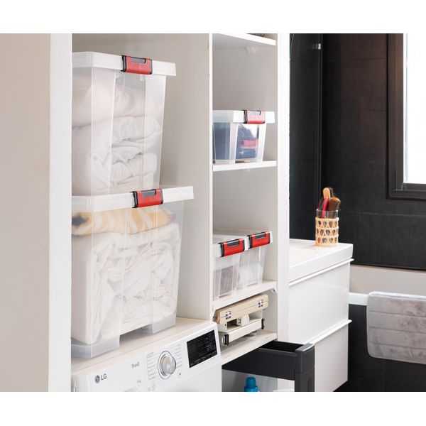 Boîte de rangement solide Clipstock 30 litres