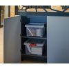 Boîte de rangement solide Clipstock 75 litres