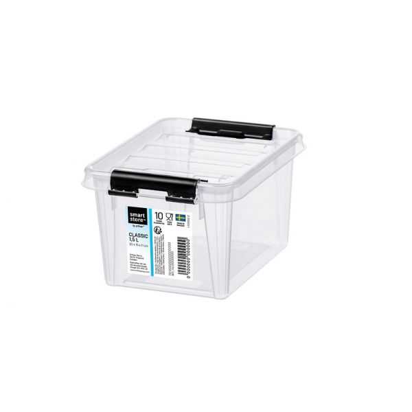 Petite Boîte transparente en plastique 1,5 litres