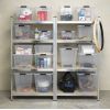 Boîte de rangement avec couvercle Home Box 15 litres