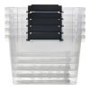 Boîte de rangement avec couvercle Home Box 8 litres