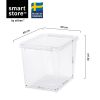 Boîte de rangement haute 25 litres avec couvercle