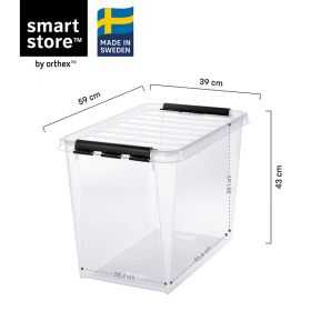 Grande Caisse de rangement empilable 66 litres