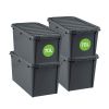Grande Caisse plastique avec couvercle 70 litres