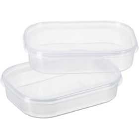 2 Boîtes rectangulaires pour frigo et congélateur 700 ml