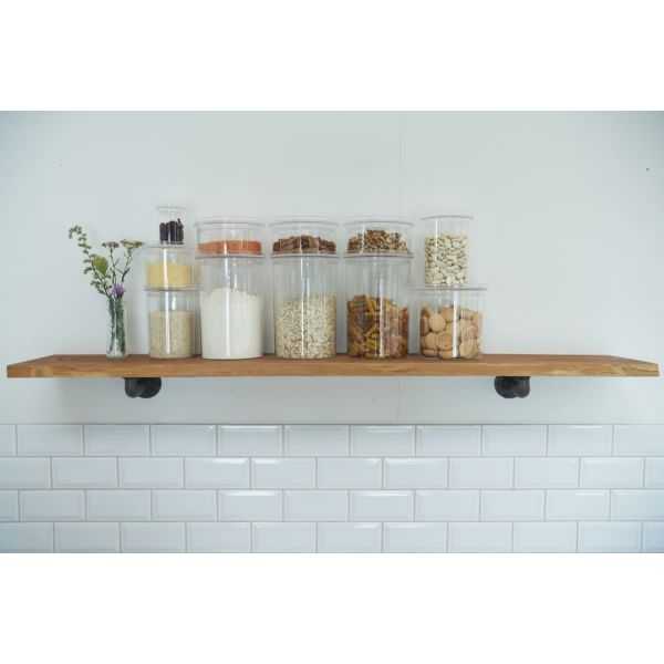 Boîte de conservation ronde pour placard 600 ml