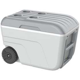 Grande Glacière mobile avec roulettes 52 litres EDA