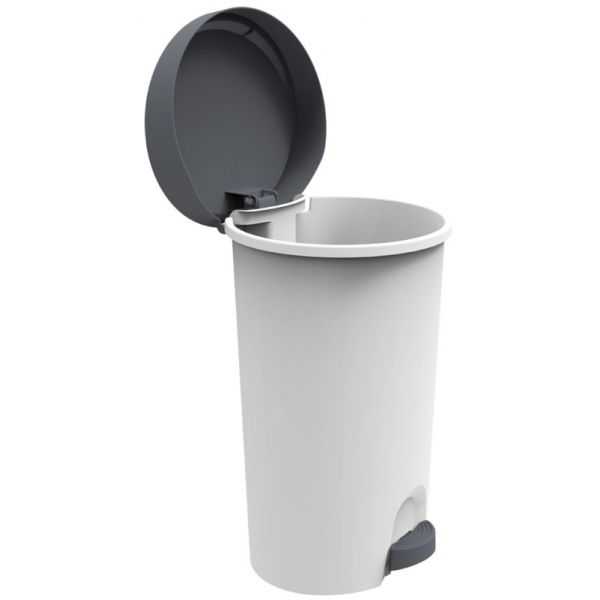 Poubelle moderne solide à pédale 70 litres