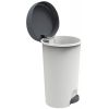 Poubelle moderne solide à pédale 70 litres