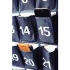 Pochette murale pour smartphones avec 30 poches