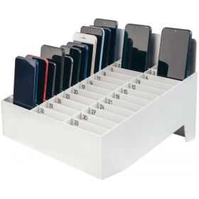 Armoire 33 casiers rangement pour téléphones portables