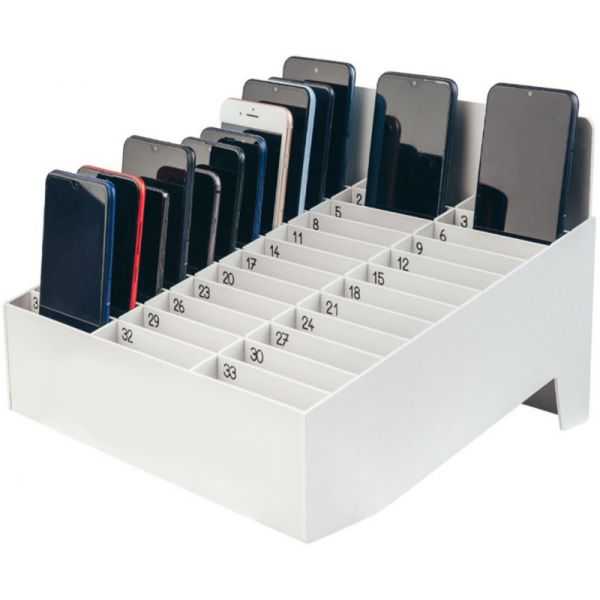 Armoire 33 casiers rangement pour téléphones portables
