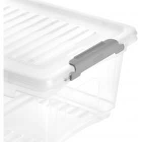 Boîte de rangement avec couvercle ClipBox 11,4 litres