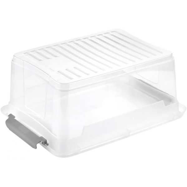 Boîte de rangement avec couvercle ClipBox 11,4 litres