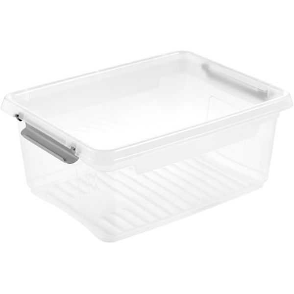 Boîte de rangement avec couvercle ClipBox 11,4 litres