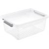 Boîte de rangement avec couvercle ClipBox 11,4 litres