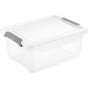 Boîte de rangement avec couvercle ClipBox 11,4 litres