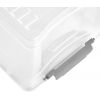 Petite boîte transparente avec couvercle 3,7 litres