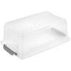 Petite boîte transparente avec couvercle 3,7 litres