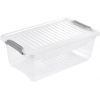 Petite boîte transparente avec couvercle 3,7 litres