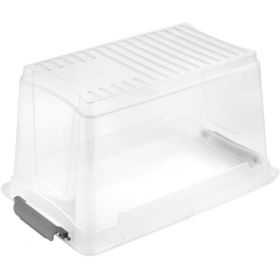 Boîte transparente empilable avec couvercle 5,4 litres