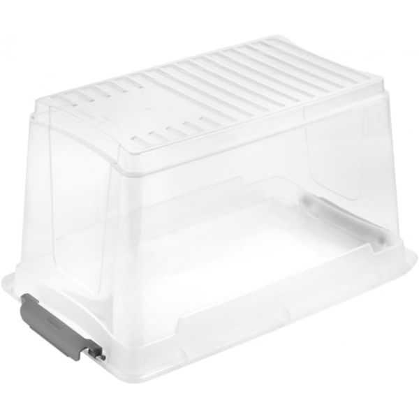 Boîte transparente empilable avec couvercle 5,4 litres