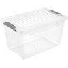 Boîte transparente empilable avec couvercle 5,4 litres